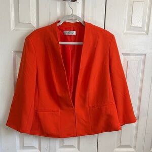 Kasper Women's Bold Orange Blazer